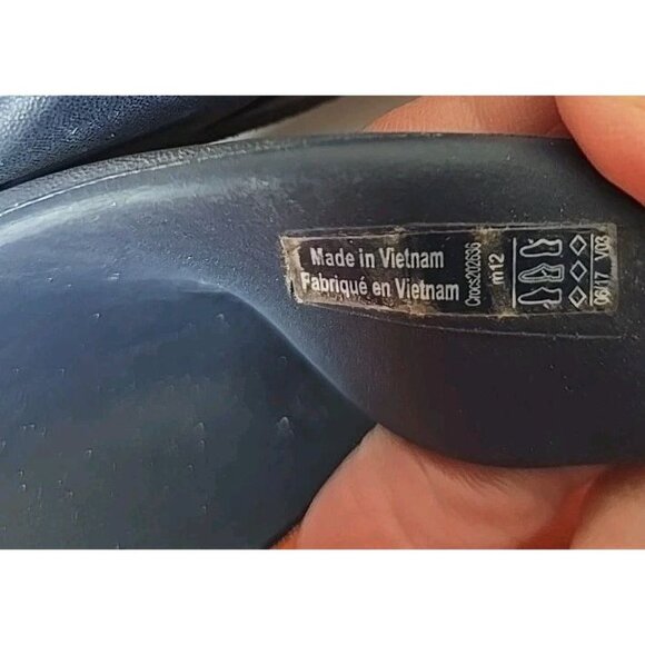 Crocs Orange Blue Modi Dual Comfort Sport Flip Flops Men’s Size 12 Broncos - Picture 7 of 7